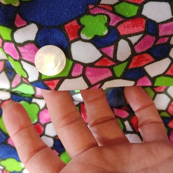 Floral Multicolor Women's Moo Moo Dress - Picture 4 of 7